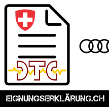 DTC Spurweitengutachten Audi