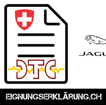 DTC Spurweitengutachten Jaguar