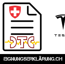 DTC Spurweitengutachten Tesla